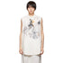 JULIUS 868CPM2 Off White / Stan Graphic Sleeve Less Tops